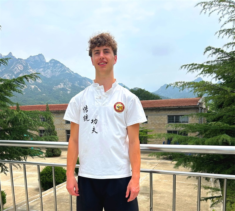 Door from Belgium training at Kunyu Mountain Shaolin Kung Fu School
